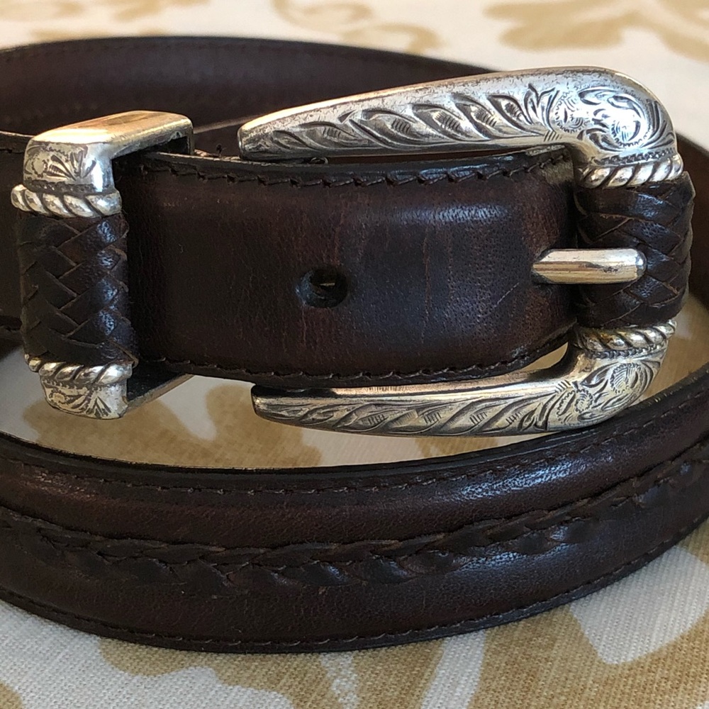 NWOT Woolrich leather belt - Picture 2 of 6